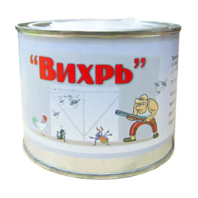 Инсекто-акарицидная шашка Вихрь (200г)-0