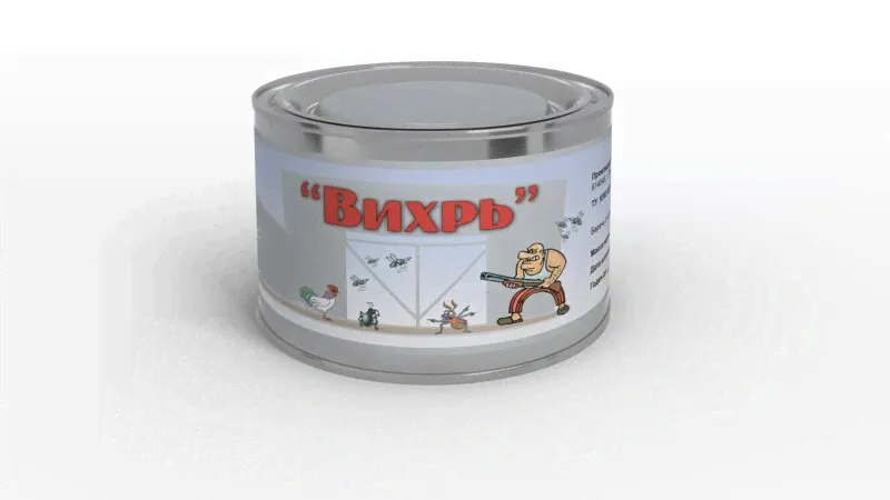 Вихрь Инсекто-акарицидная шашка, 200 гр-0